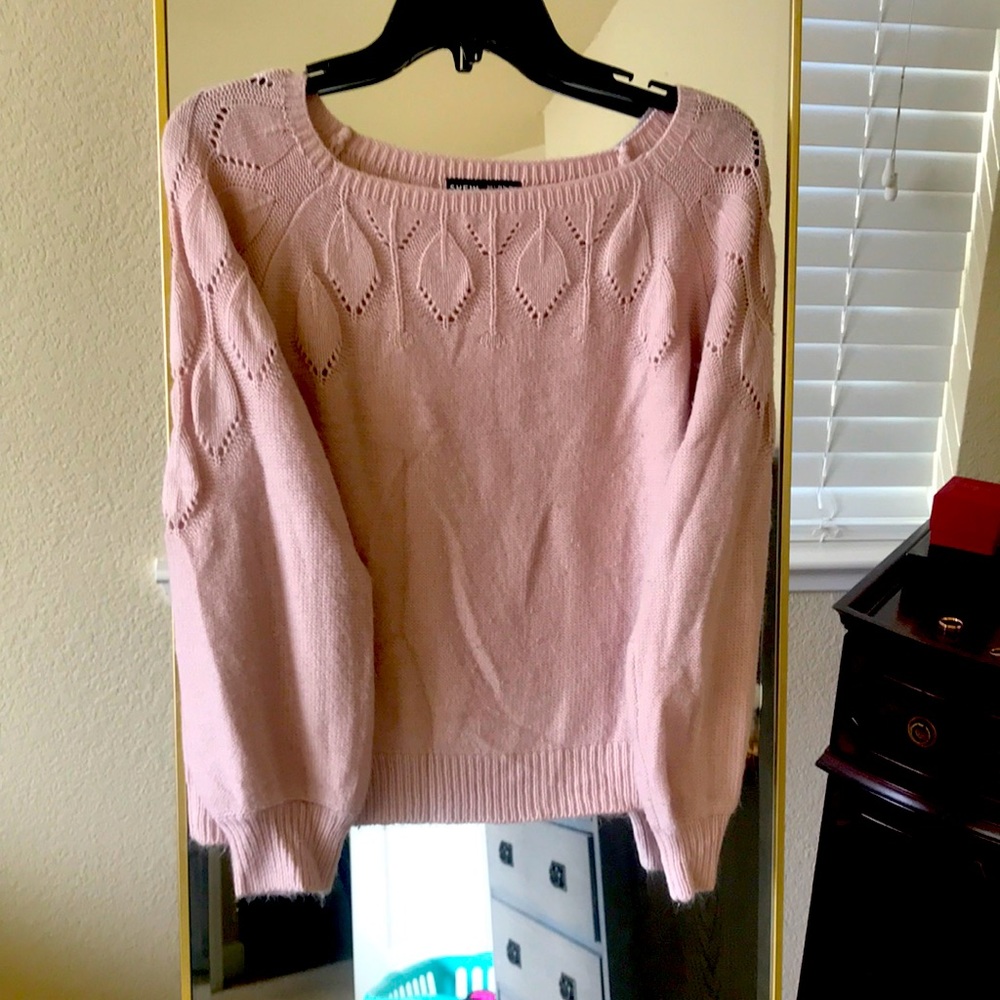 Pink sweater